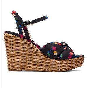 Kate Spade Espadrille Black Berlin Sandal